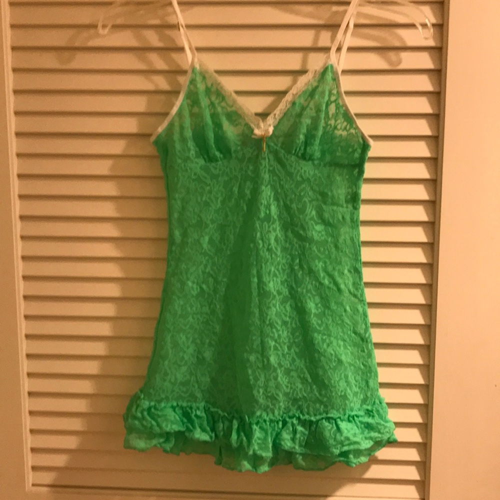 NWOT Victoria Secret Lace Short Nightgown, Size S